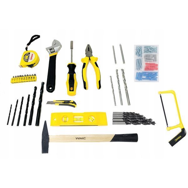 Набір інструментів комбінований слюсарний 96 предметів WMC Tools 1096 50436 фото