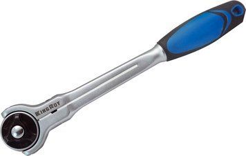 Тріскачка реверсна KING ROY з обертовою головкою 1/2" DR 72T (30899) 9897 фото