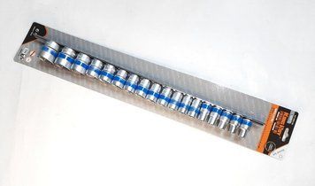 Набір головок торцевих 12-гранних KING ROY 13 предметів 1/2" (30187-013-12) 9917 фото