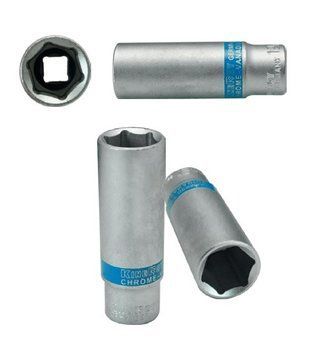 Головка торцева подовжена KING ROY 6-ти гранна 1/4" 12 мм (30945-12) 9415 фото