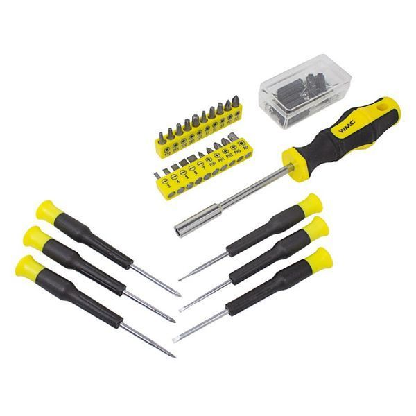 Набір інструментів комбінований слюсарний 1/4''-3/8'' 128 предметів WMC Tools 30128 50799 фото